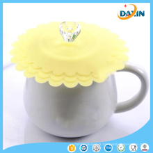 Couvercles de tasse de silicone de prix de jambe de main de diamant bon marché